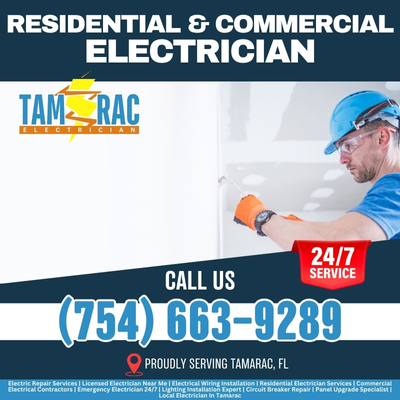 Residential Commercial Electrical Services in Tamarac, FL